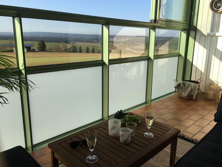 Gemuetliches Apartment Mit Wundervollem Weitblick Löffingen Exterior foto